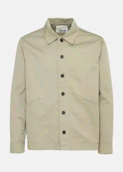 New Solid SDOSSIE OVERSHIRT Laurel Oak