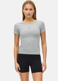 Outlet Röhnisch Seamless Flex Tee Grey Melange
