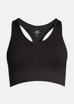 Hot Casall Seamless Soft Sports Bra Black