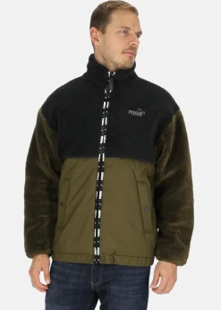 Puma Sherpa Jacket Deep Olive