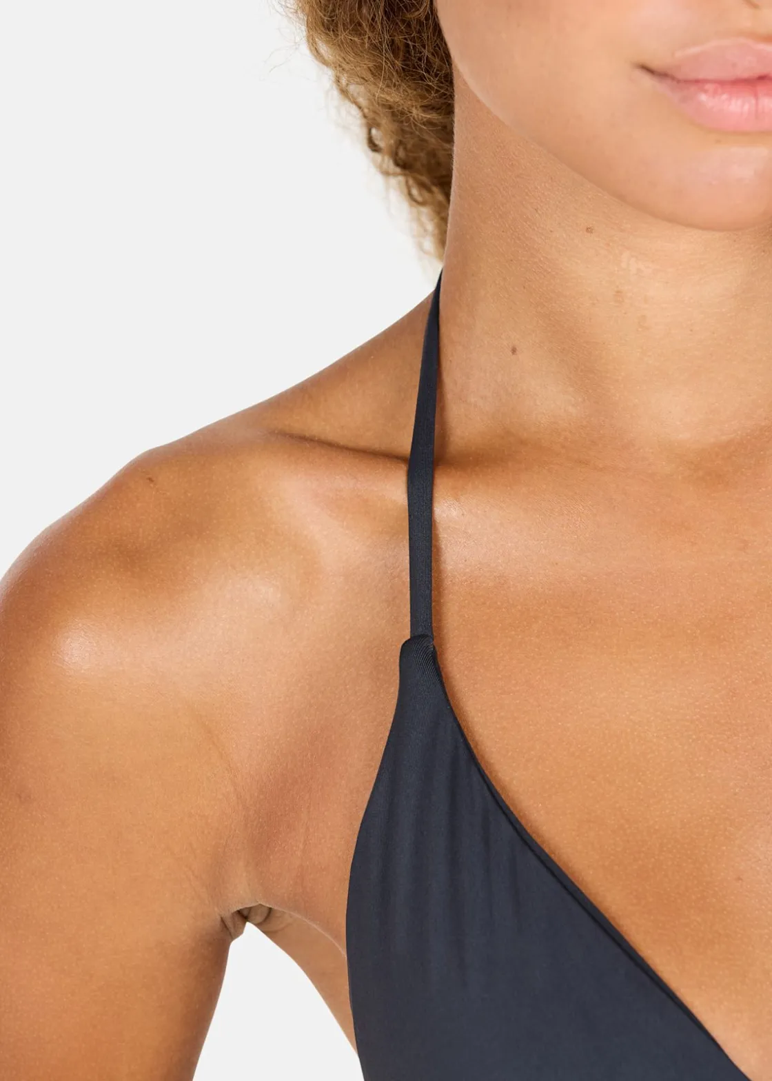 Athlecia Sherrill W Triangle Bikini Top Black