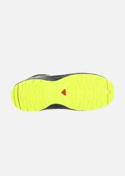 Discount Salomon SHOES XA PRO V8 MID CSWP J Bla Black/Deep Lichen Green/Safety Yell