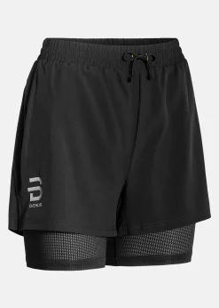Discount Dählie Shorts Run 2 in 1 Wmn Black