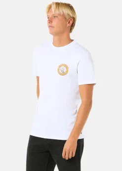 Online Rip Curl SHRED TIL TEE WHITE