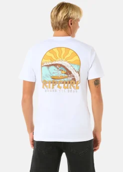 Online Rip Curl SHRED TIL TEE WHITE
