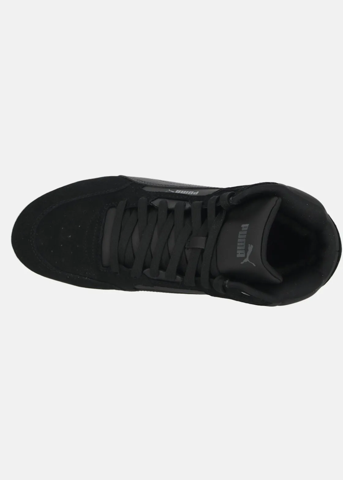 Best Puma Shuffle Downtown Mid Fur PUMA Black-Shadow Gray-Warm White