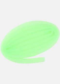 Outlet Wiggler Silikonslang lys limegrön 4mm LIMEGRÖN