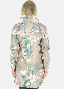 New Swedemount Skaftö Coat W Beige Flower