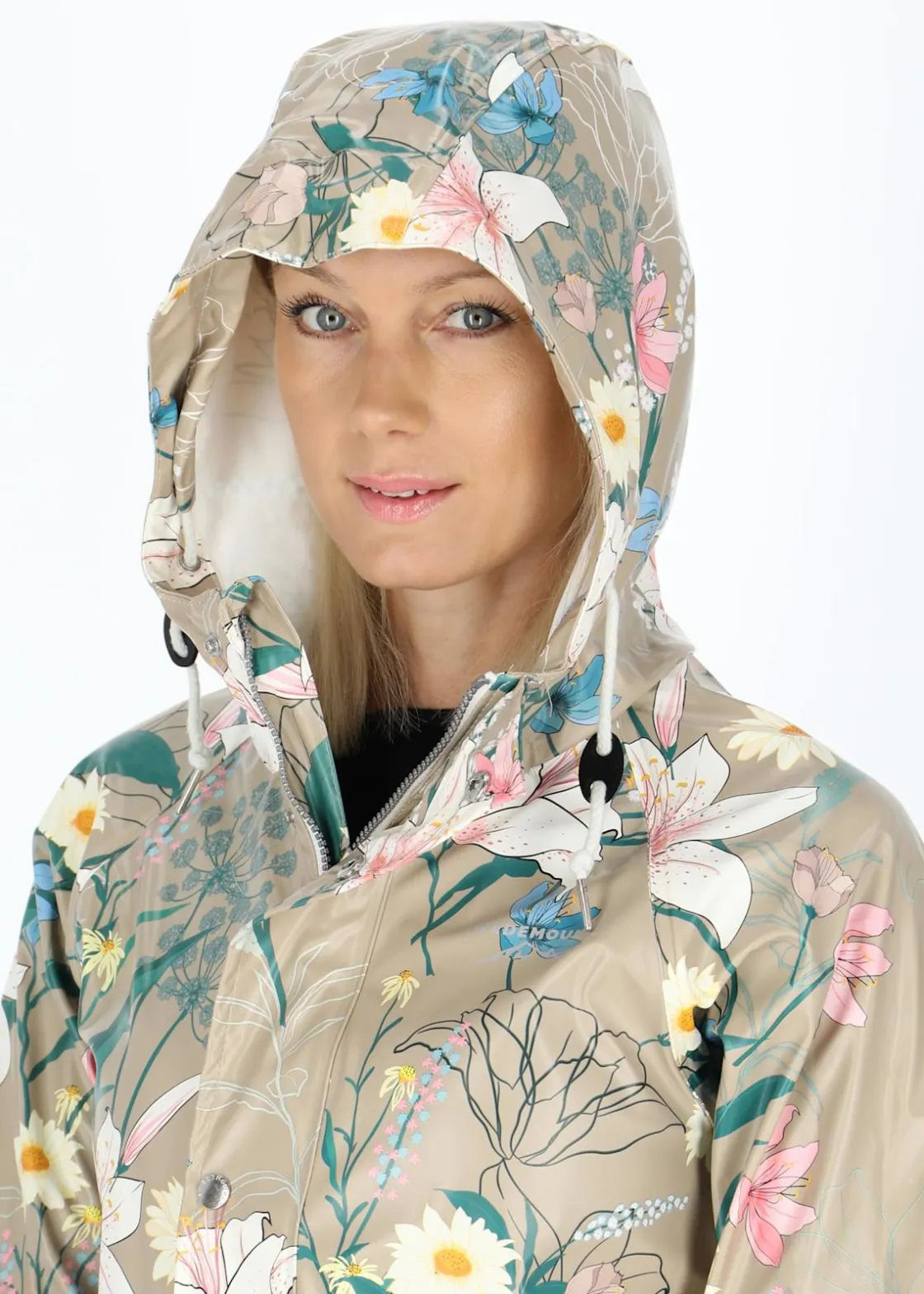New Swedemount Skaftö Coat W Beige Flower