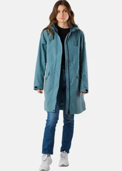 New Swedemount Skaftö Parka W Seaweed Green