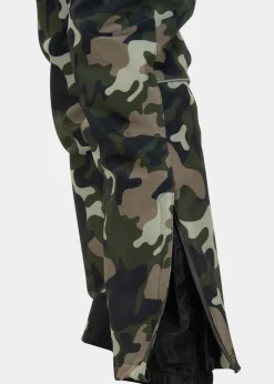 Hot Swedemount Ski Pants JR Green Camouflage