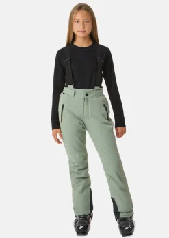 New Swedemount Ski Pants JR Seaweed Green/Dk. Olive Green