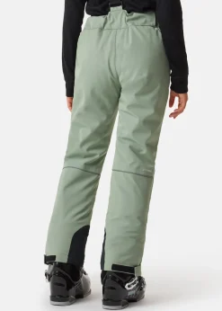 New Swedemount Ski Pants JR Seaweed Green/Dk. Olive Green