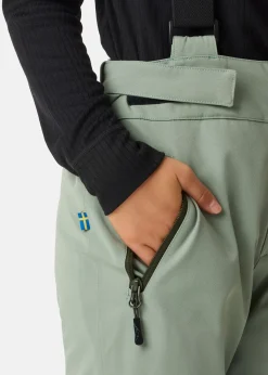 New Swedemount Ski Pants JR Seaweed Green/Dk. Olive Green