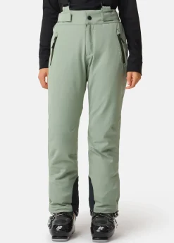 New Swedemount Ski Pants JR Seaweed Green/Dk. Olive Green