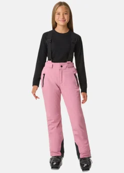 Hot Swedemount Ski Pants JR Dark Rose/Black