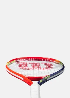 New Wilson SLAM JR 23 BOYS TNS RKT 23 Blue/