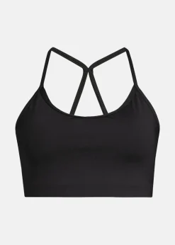 Casall Sleek Strappy Sports Bra Black