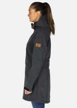 Online Swedemount Softshell Coat W Grey Melange