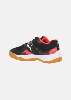 Hot Puma Solarflash Jr II PUMA Black-Fire Orchid-PUMA White-Gum