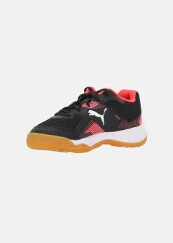 Hot Puma Solarflash Jr II PUMA Black-Fire Orchid-PUMA White-Gum