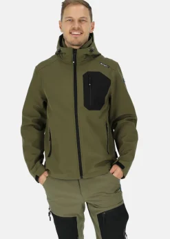 Hot Cobolt Solna Softshell Jacket Olive