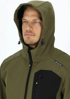 Hot Cobolt Solna Softshell Jacket Olive