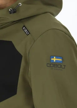 Hot Cobolt Solna Softshell Jacket Olive