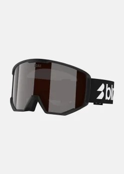 Bliz Active SPARK BLACK-WHITE LOGO / ORANGE W SILVER MIRROR