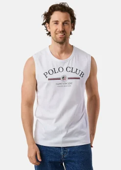 Online Saint Vincent Springfield Sleeveless Tee White