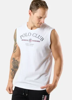 Online Saint Vincent Springfield Sleeveless Tee White