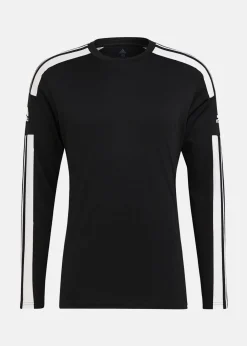 Hot Adidas SQUAD 21 JSY LS BLACK/WHITE