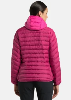 Clearance Haglöfs Särna Mimic Hood Women Deep Pink/Ultra Pink
