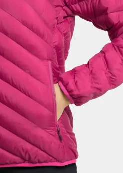 Clearance Haglöfs Särna Mimic Hood Women Deep Pink/Ultra Pink