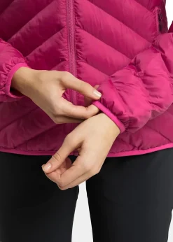 Clearance Haglöfs Särna Mimic Hood Women Deep Pink/Ultra Pink