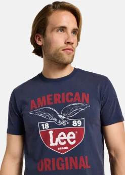 Sale Lee SS_FRONTIER_TEE MOOD_INDIGO BLUE