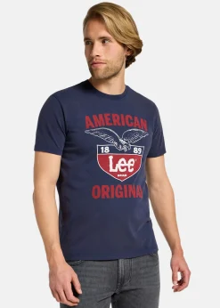 Sale Lee SS_FRONTIER_TEE MOOD_INDIGO BLUE