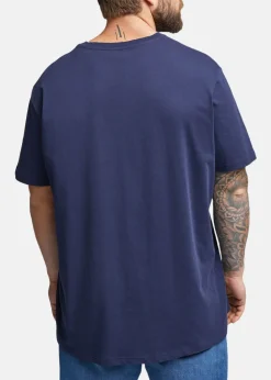 Clearance Lee SS_PATCH_LOGO_TEE NAVY BLUE