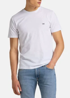 Hot Lee SS_PATCH_LOGO_TEE WHITE