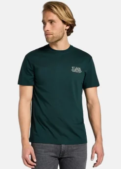 Lee SS_RELAXED_LOGO_TEE GUNMETAL