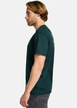 Lee SS_RELAXED_LOGO_TEE GUNMETAL