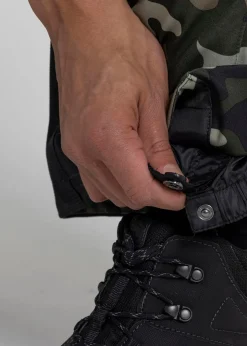 Outlet Swedemount St. Anton Bib Pants Green Camouflage