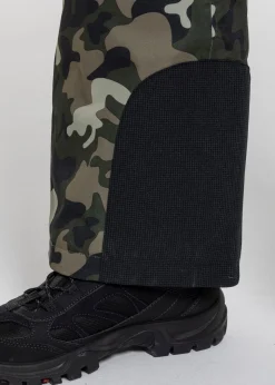 Outlet Swedemount St. Anton Bib Pants Green Camouflage