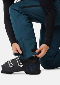 New Swedemount St. Anton Bib Pants Dk. Steel Green/Black