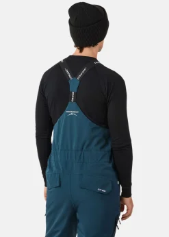 New Swedemount St. Anton Bib Pants Dk. Steel Green/Black