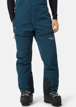 New Swedemount St. Anton Bib Pants Dk. Steel Green/Black