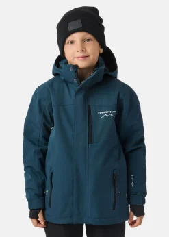 Hot Swedemount St. Anton Jacket JR Dk. Steel Green/Black