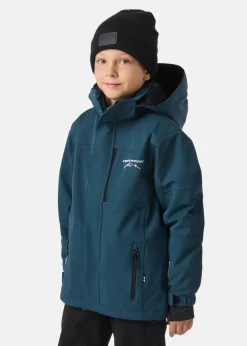 Hot Swedemount St. Anton Jacket JR Dk. Steel Green/Black