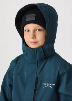 Hot Swedemount St. Anton Jacket JR Dk. Steel Green/Black