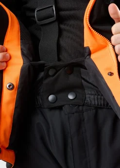 Discount Swedemount St. Anton Jacket JR Black/Orange
